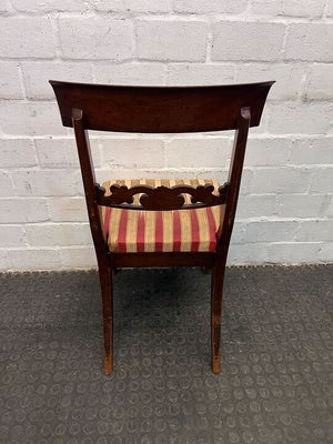 Rosewood William IV Styled Cushioned Dining Chair