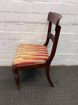 Rosewood William IV Styled Cushioned Dining Chair