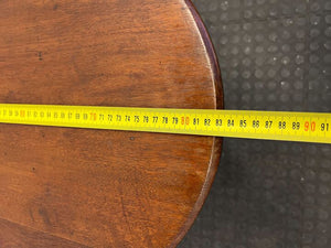 American Edwardian Styled Wooden Oval Table (Width: 83cm)(Height: 71cm)