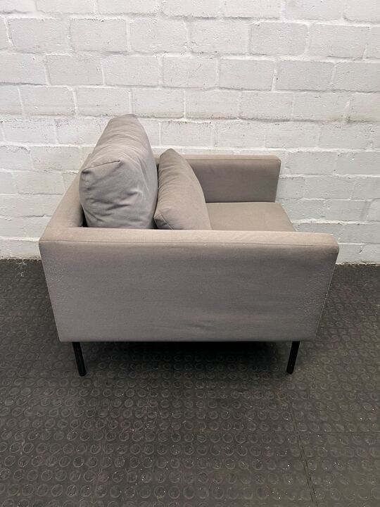 George & Mason Gray Habitat Arm Chair