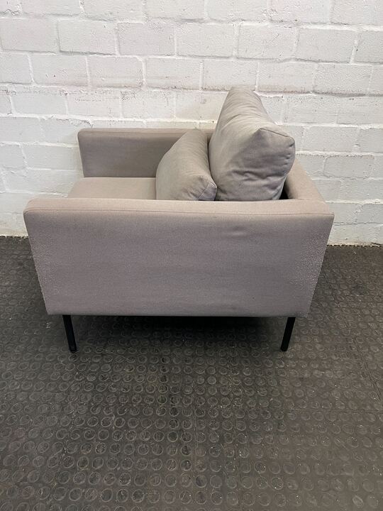 George & Mason Gray Habitat Arm Chair