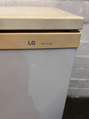 LG White Bar Fridge (Model: GR-131SF) (Scuffed)