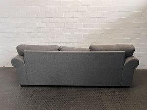 Gray Ash Upholstered Three Seater Couch