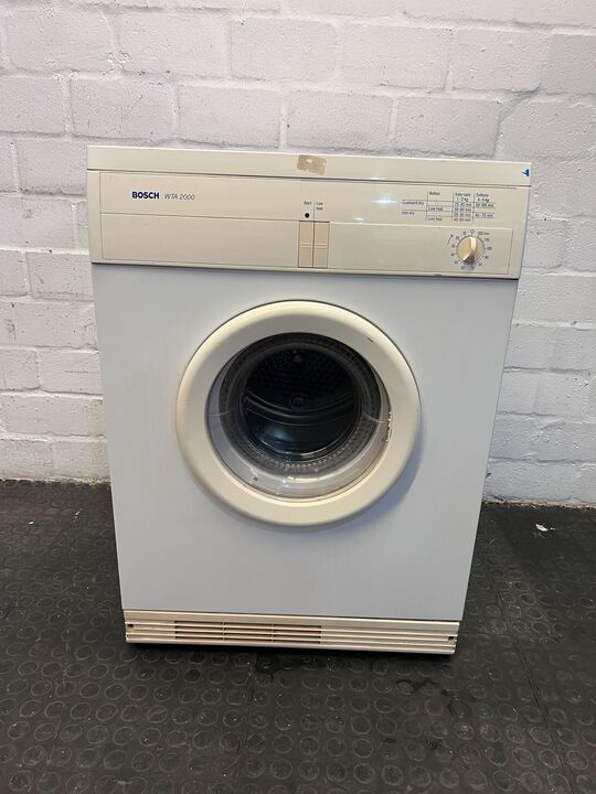 Bosch WTA 2000 White Front Loader Tumble Dryer (Rusted Back)