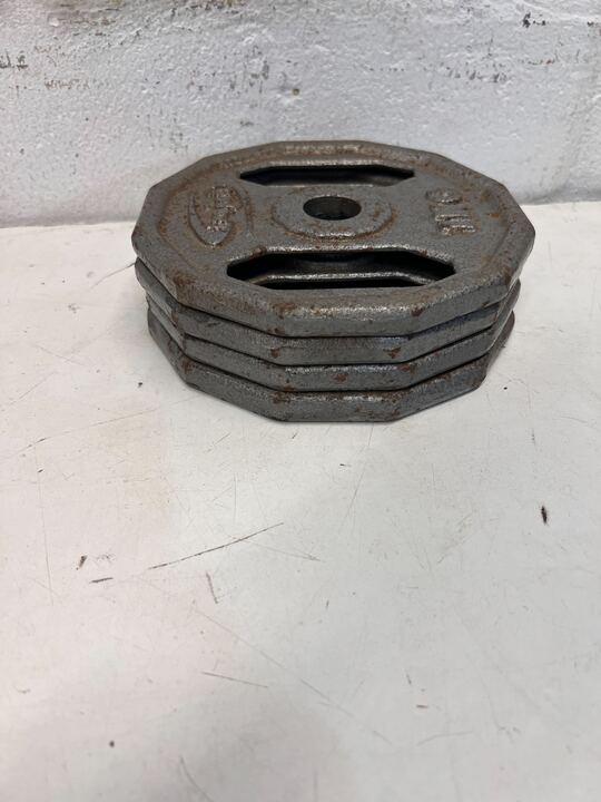 Trojan 1KG Weight Lift Disks (Rusted)