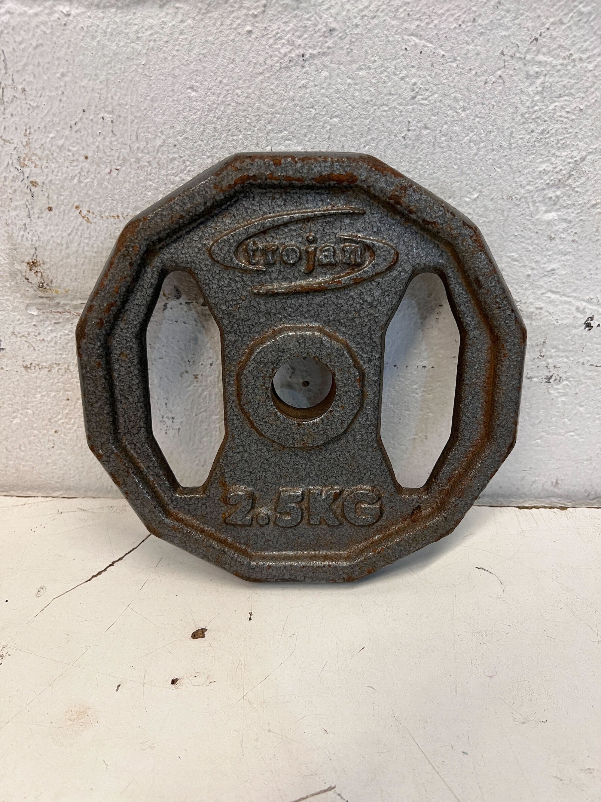 Trojan 2.5KG Weight Lift Disks (Rusted)