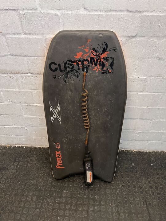 Custom X Frenzi 42.5 White & Black Swimming Board - 2ndhandwarehouse.com
