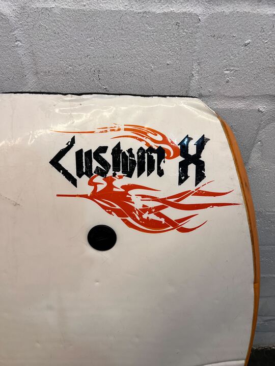 Custom X Frenzi 42.5 White & Black Swimming Board - 2ndhandwarehouse.com