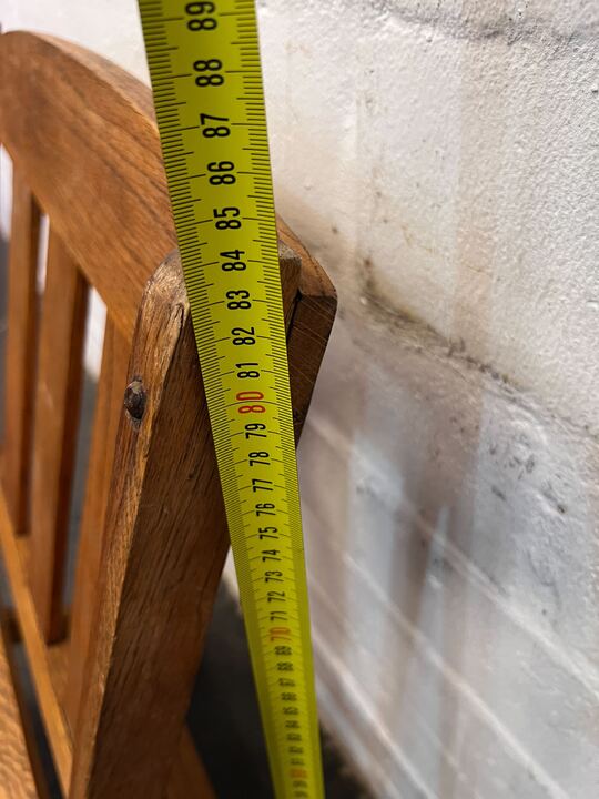 MidCentury Modern Wooden Folding Chair