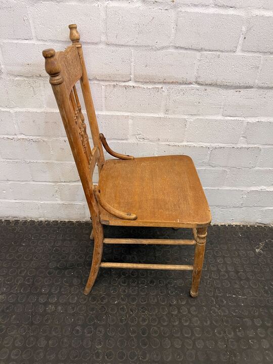 Vintage Oak Styled Dining Room Chair - 2ndhandwarehouse.com
