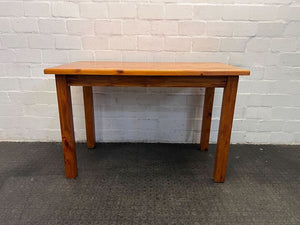 MidCentury French Styled Light Brown Dining Table (Fixed) (Width: 120cm)(Height: 78.5cm)