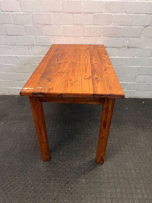 MidCentury French Styled Light Brown Dining Table (Fixed) (Width: 120cm)(Height: 78.5cm)