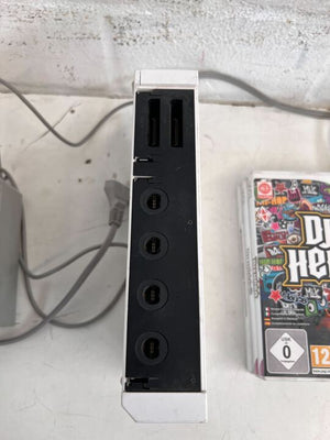 Nintendo Wii Bundle with Games (No Wiimote) (DJ Hero 1+2, Tony Hawk's Shred) (White Model: RVL-001 (EUR))