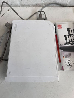 Nintendo Wii Bundle with Games (No Wiimote) (DJ Hero 1+2, Tony Hawk's Shred) (White Model: RVL-001 (EUR))