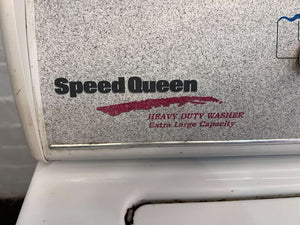 SpeedQueen Heavy Duty Washing Machine Extra Large (Minor Rust)