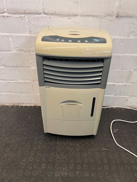 SunBeam White & Gray Portable Electric AirCon (Discoloured)