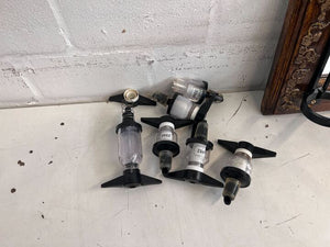 Classy Dark Wooden Framed Bar Optics Holder - 2ndhandwarehouse.com