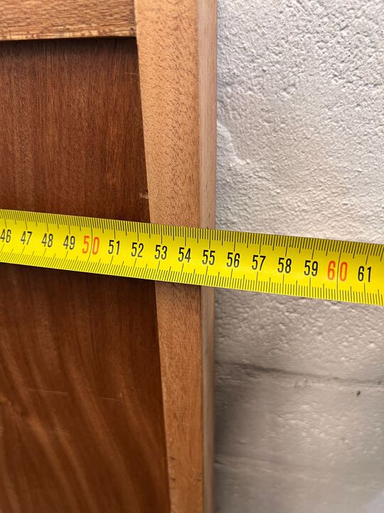 Rectangular Thin Wooden Framed Red Velvet Notice Board with Wood Covered Back (Width: 55cm)(Height: 136cm) - PRICE DROP