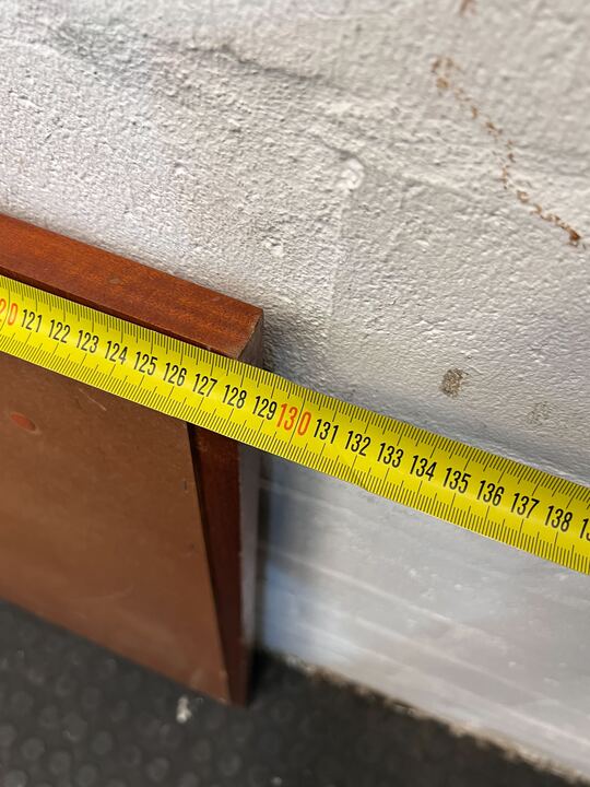 Medium Wooden Framed Red Velvet Notice Board with Hanger (Width: 128cm)(Height: 81cm) - PRICE DROP