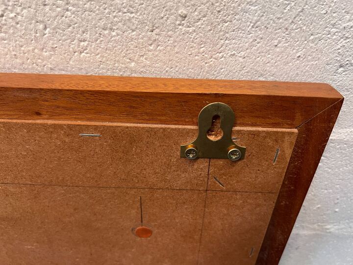 Thick Rectangular Framed Red Velvet Notice Board with Wall Hook(Width: 55cm)(Height: 80cm) - PRICE DROP