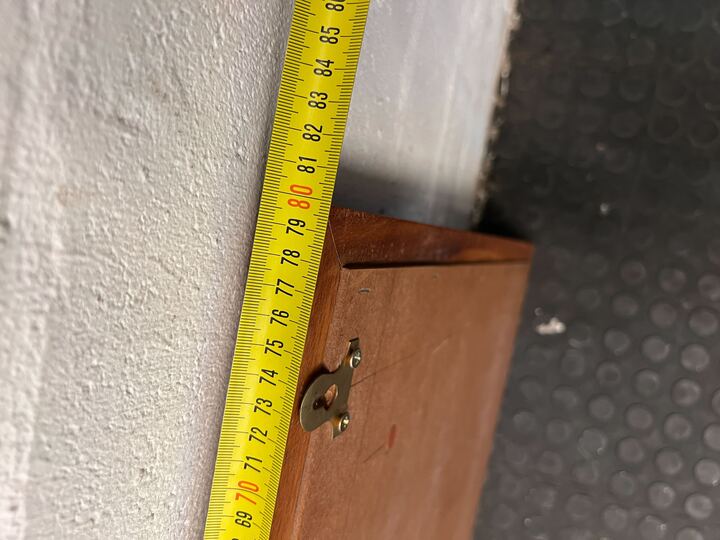 Thick Rectangular Framed Red Velvet Notice Board with Wall Hook(Width: 55cm)(Height: 80cm) - PRICE DROP