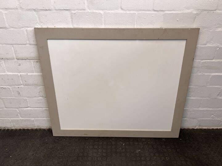 Non Magnetic White Marker Board with Silver Frame (Width: 120cm)(Height: 102cm)