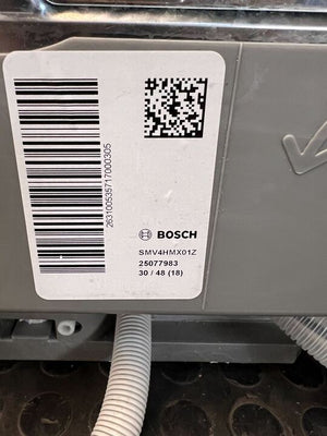 Bosch Silver Dishwasher (SMV4HMX01Z) (Rigid Door)