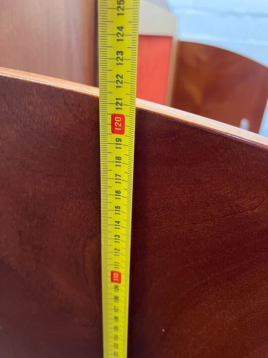 Office Desk with Red Velvet Pin Board with Plastic Pen Holder (Width: 150cm)(Height: 138cm)