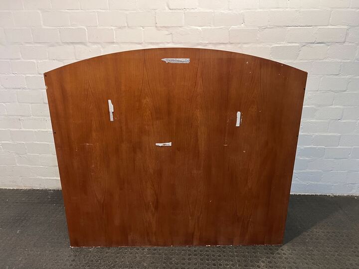 Office Desk with Red Velvet Pin Board with Plastic Pen Holder (Width: 150cm)(Height: 138cm)