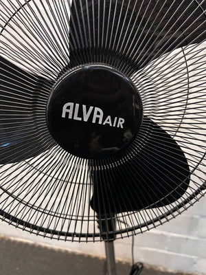 AlvaAir Black Standing Fan (Model: ACS200)