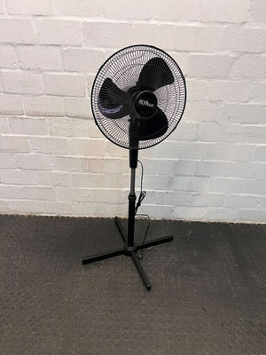 AlvaAir Black Standing Fan (Model: ACS200)