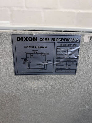 Dixon White Fridge/Freezer Combo (Model: BCD-118)