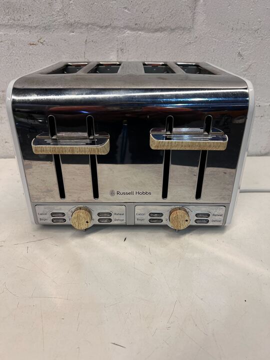 Russell Hobbs Silver Eight Slice Toaster