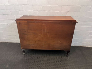 Walnut 1960s Vintage Styled Dining Cabinet