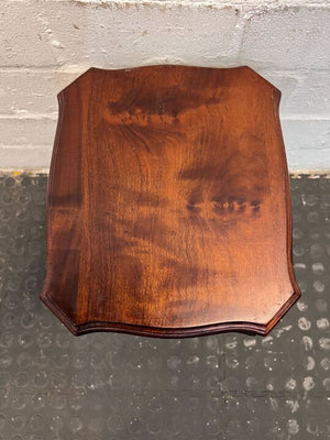 Triptych 1950s Styled Imbuia Coffee Table (Width: 34cm)(Height: 42cm)