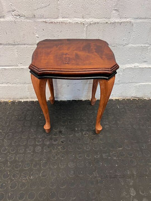 Triptych 1950s Styled Imbuia Coffee Table (Width: 34cm)(Height: 42cm)