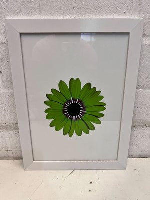 Sweet Green, Black Nectar White Framed Wall Print (Width: 30cm)(Height: 42cm)