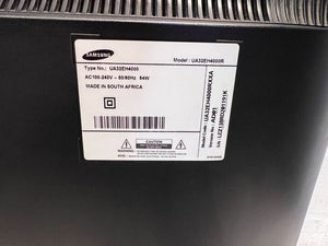 Samsung Black 32" HDMI TV with Remote  (Model: UA32EH4000R)