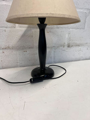 Cream Shaded Electric Desk Lamp