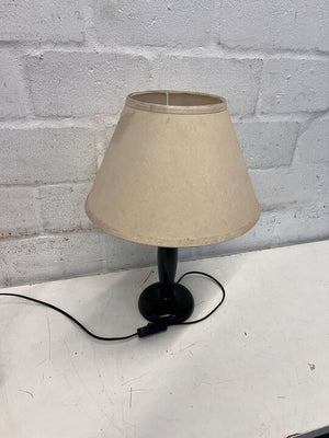 Cream Shaded Electric Desk Lamp