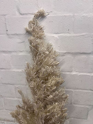 Festive Faux Natural Styled Discoloured Snow Decorative Tree (Height: 108cm)