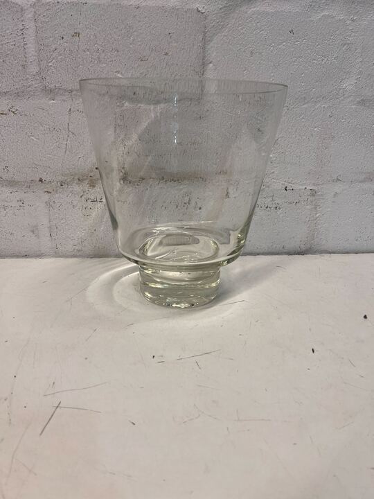 Glass Goblet Decorative Vase