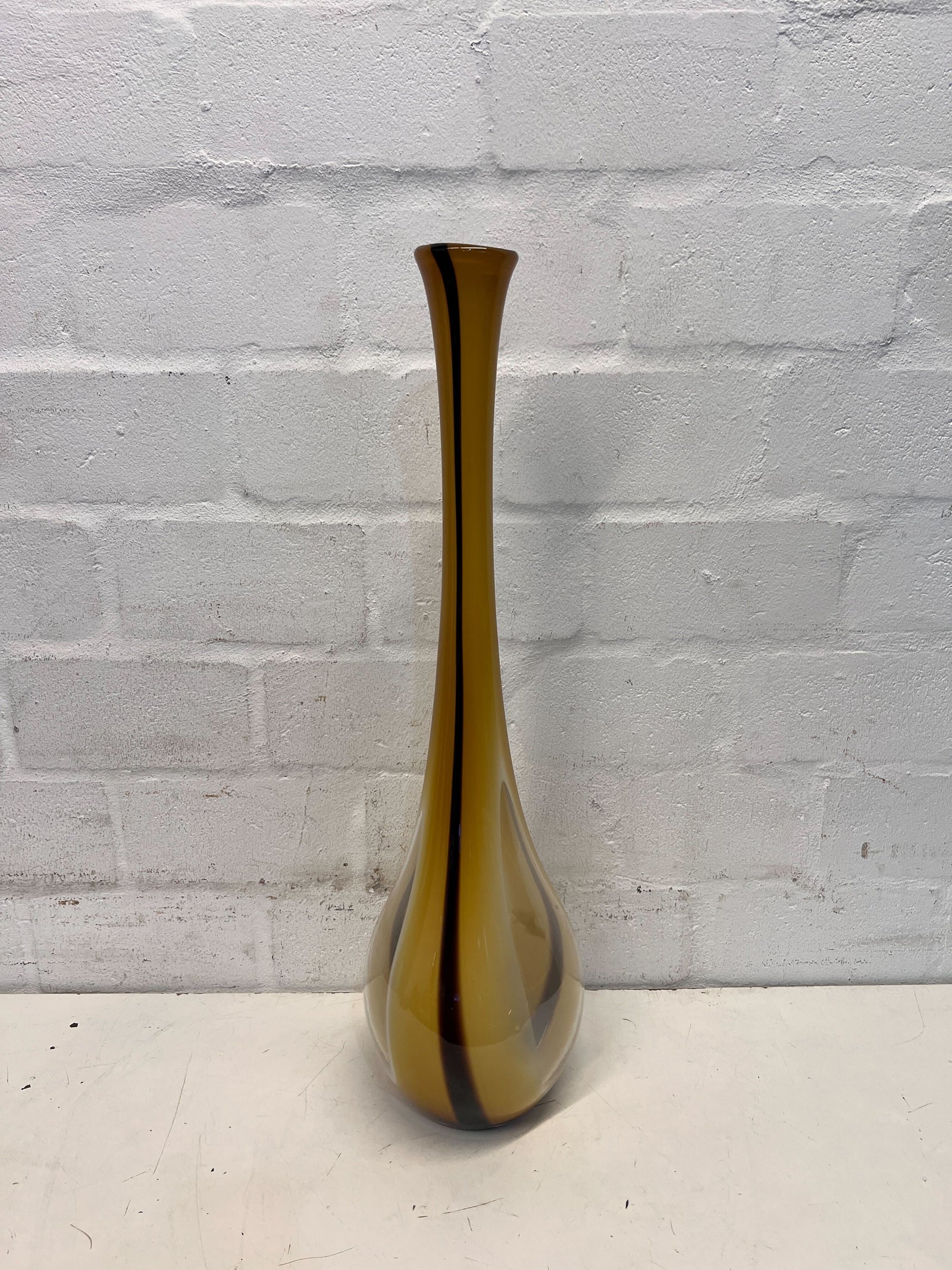 Fifth Avenue Crystal Art Glass Floor Vase