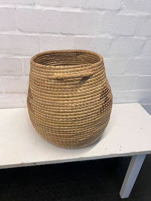 African Woven Storage Basket