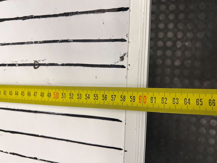 Parrot Product Upstanding Magnetic White Marker Board (Width: 60cm)(Height: 91cm) - PRICE DROP