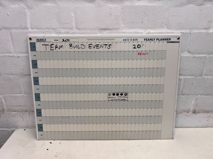 Parrot Products Non Magnetic White Notice Board (Width: 81cm)(Height: 60cm) - PRICE DROP