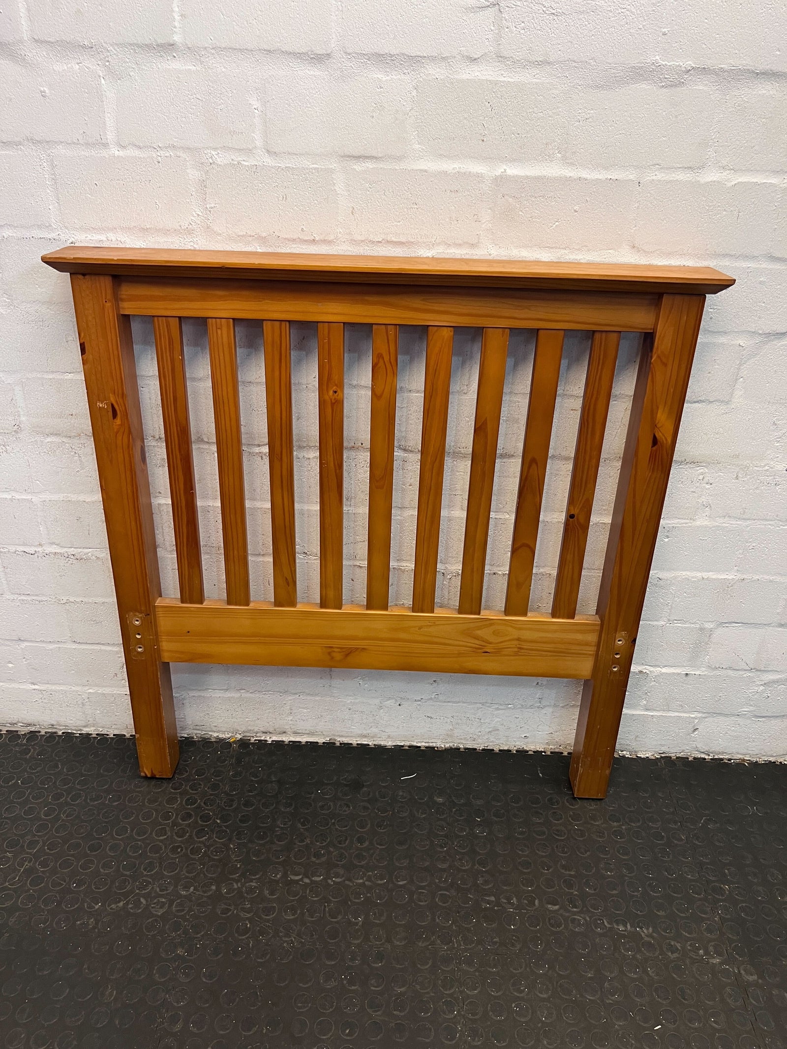 Single Wooden Pine Headboard (Pre-Lovingly Scratched) - REDUCED
