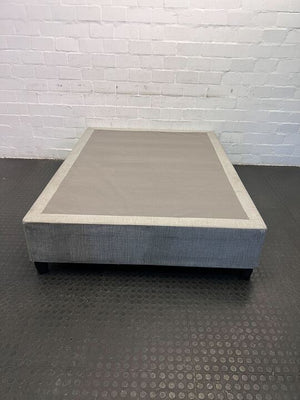 Gravel Gradient Gray Double Bed Base