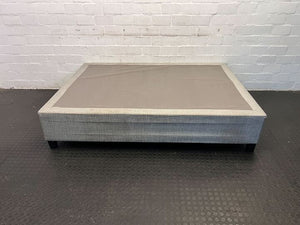 Gravel Gradient Gray Double Bed Base