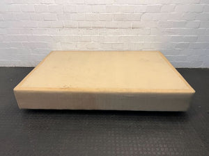 Cream Firm Double Bed Base